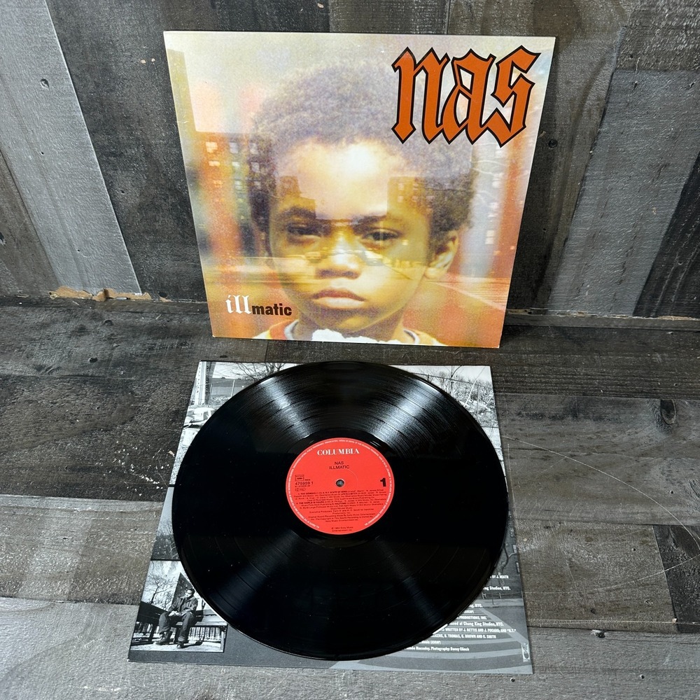 Nas Illmatic Columbia 475959 1 VINYL LP 2006 Repress